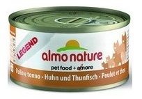 Консервы для кошек Almo Nature Legend Adult Cat Chicken&Tuna 0,07 кг.
