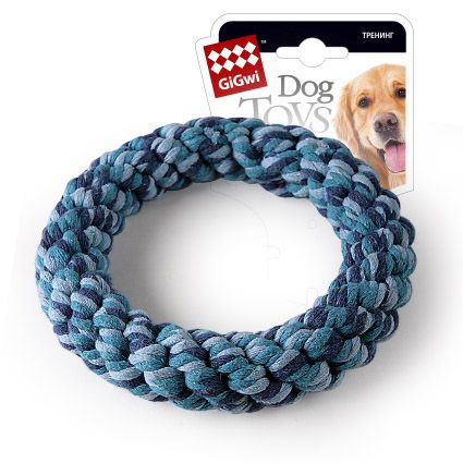 Игрушка для собак GiGwi плетеное кольцо