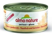 Консервы для кошек Almo Nature Legend Adult Cat Tuna&Shrimps 0,07 кг.