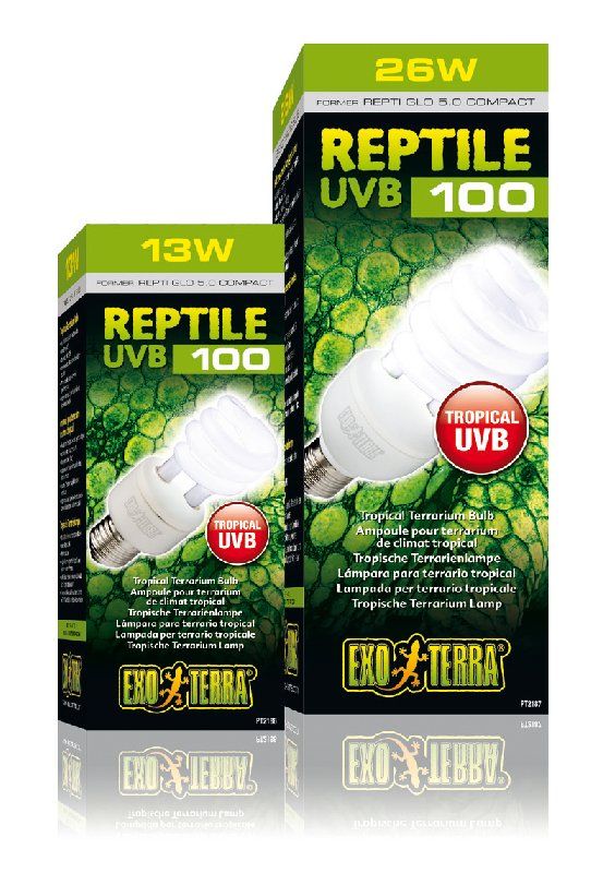 Лампы Exo Terra Repti Glo 5.0 Compact
