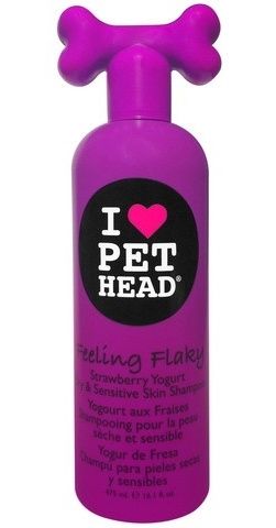 Шампунь для собак PetHead Feeling Flaky клубнично-йогуртовый 476 мл.