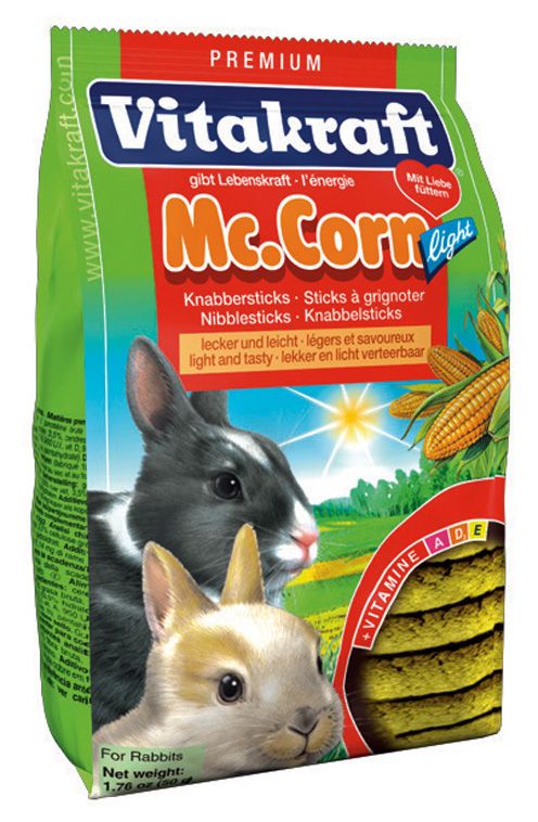 Палочки для кроликов Vitakraft Mc.Corn кукуруза 50 г.