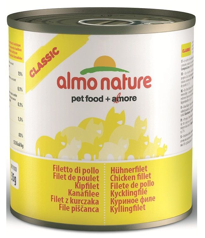 Консервы для кошек Almo Nature Classic Adult Cat Chicken Fillet 0,28 кг.