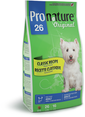 Сухой корм для собак Pronature Original 26 Classic Recipt Chicken Formula for Small Dogs