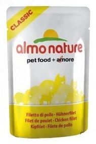 Паучи для кошек Almo Nature Classic Adult Cat Chicken Fillet 0,055 кг.