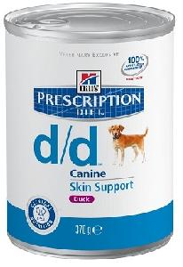 Консервы для собак Hill's Canine D/D с уткой 0,37 кг.