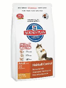 Сухой корм для кошек Hill's SP Feline Adult Hairball Control