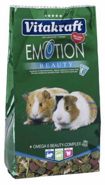 Корм для морских свинок Vitakraft Emotion Beauty 600 г.
