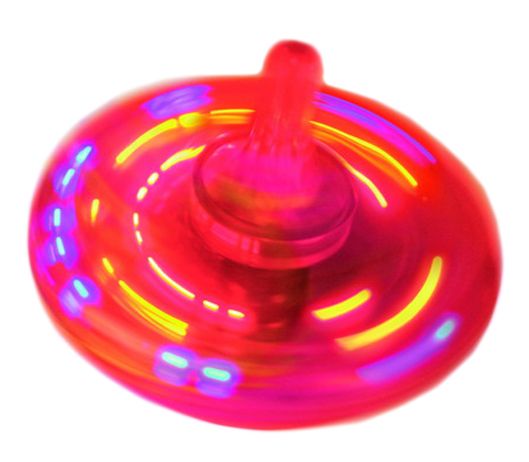Игрушка для кошек Trixie юла Disco светящаяся пластик