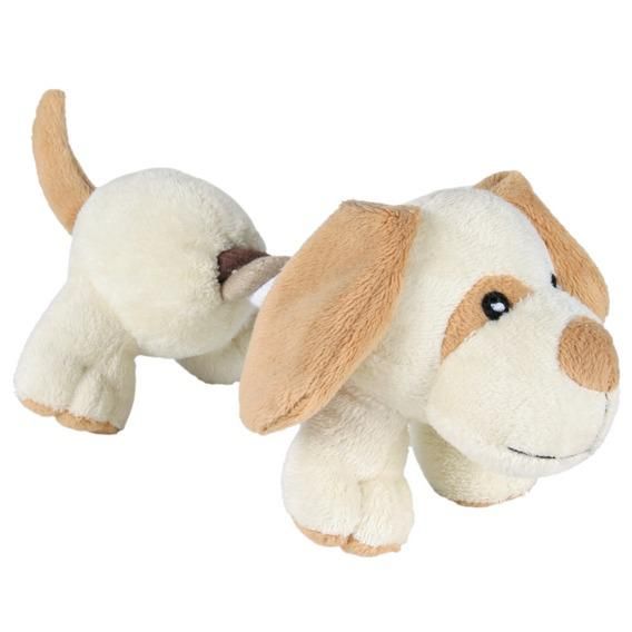 Набор игрушек для собак Trixie Зверушки на веревке со звуком плюш 4 шт.
