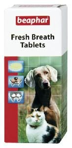 Таблетки для собак и кошек Beaphar Fresh Breath Tablets от неприятного запаха из пасти 40 шт.