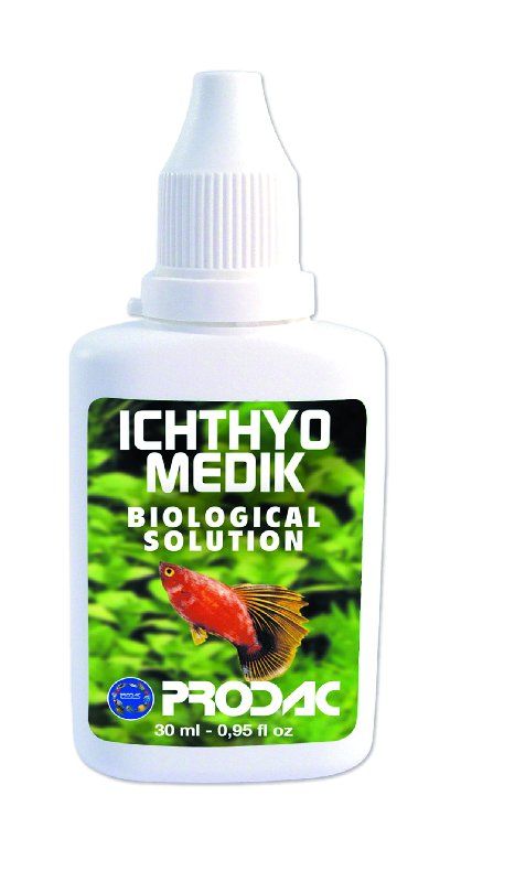 Антисептической средство для пресноводных аквариумов Prodac Ichthyomedik 30 мл.