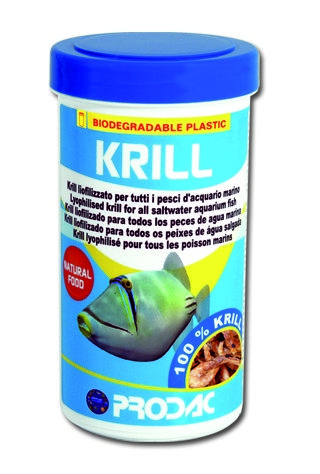 Корм для морских и тропических рыб Prodac Krill 30 г.