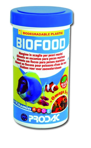 Корм для морских рыб и цихлид Prodac Biofood 50 г. 