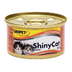 Консервы для котят Gimpet Shiny Cat Kitten цыпленок