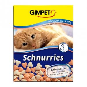 Витаминное лакомство для кошек Gimpet  Schnurries лосось