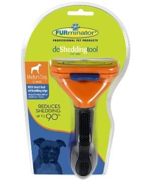 Фурминатор для собак Furminator Short Hair Medium Dog de Shedding Tool 6,8 см.