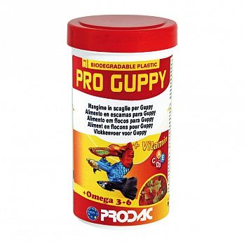 Корм для гуппи Prodac Pro Guppy в хлопьях