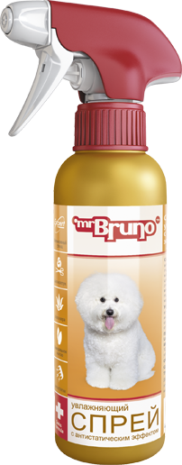 Спрей для собак Mr.Bruno уход за шерстью с антистатическим эффектом 200 мл.
