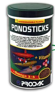 Корм для прудовых рыб Prodac Pondsticks в палочках