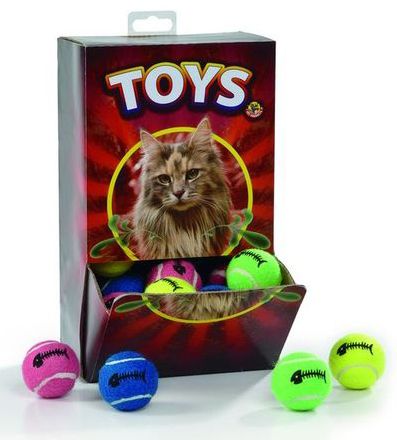 Набор игрушек для кошек I.P.T.S. Мяч теннисный