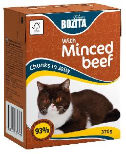 Консервы для кошек Bozita рубленая говядина в желе 0,37 кг.