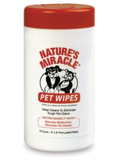 Влажные очищающие салфетки NM Pet Bath Wipes 70 шт