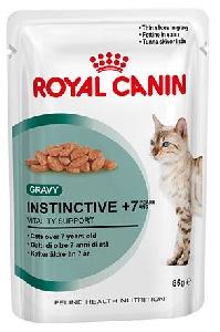Паучи для кошек Royal Canin Instinctive +7 в соусе 0,085 кг.