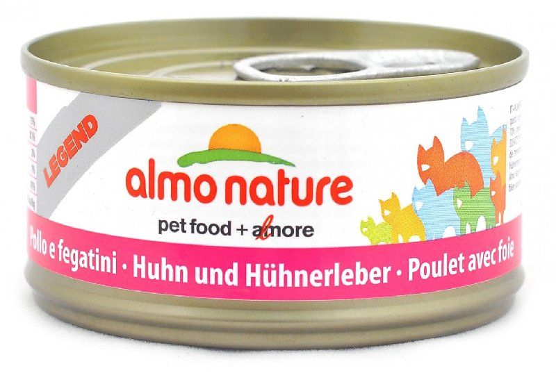 Консервы для кошек Almo Nature Legend Adult Cat Chicken&Liver 0,07 кг.