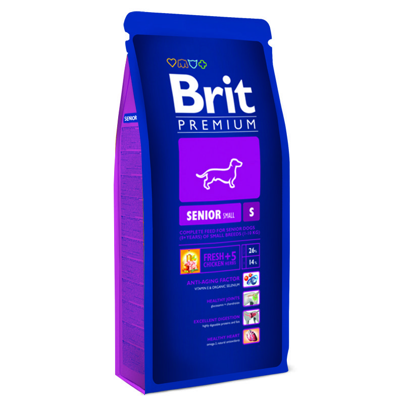 Сухой корм для собак Brit Premium Senior S