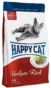 Сухой корм для кошек Happy Cat Supreme Fit&Well Adult Voralpen Rind
