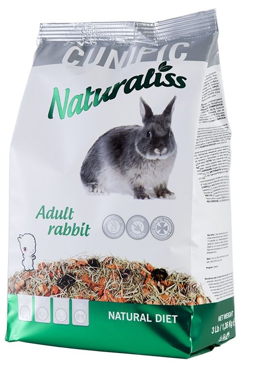 Корм для кроликов Cunipic Naturaliss Adult rabbit 1,36 кг.
