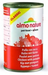 Консервы для кошек Almo Nature Classic Adult Cat Chicken&Pumpkin 0,14 кг.