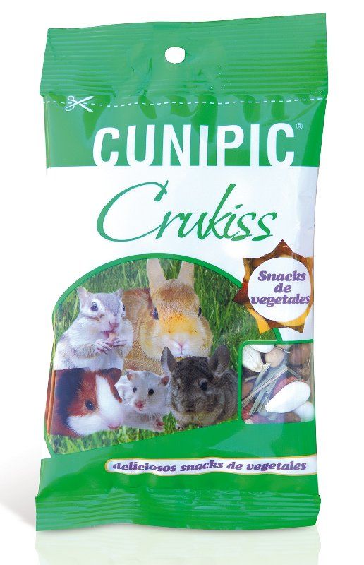 Лакомства для грызунов CUNIPIC Crukiss Vegetables 75 г.