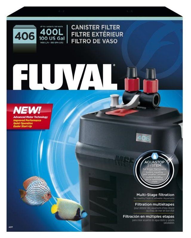 Канистровый фильтр Fluval 406