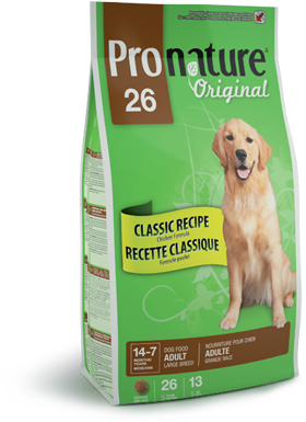Сухой корм для собак Pronature Original 26 Classic Recipt Chicken Formula for Large Dogs