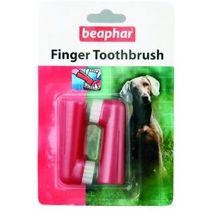 Зубная щетка для собак Beaphar двойная на палец