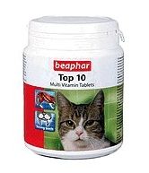 Пищевая добавка для кошек Beaphar Top10 180 шт.