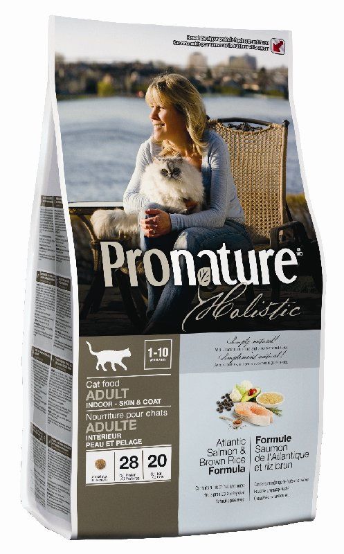 Сухой корм для кошек Pronature Holistic Atlantic Salmon & Brown rice Formula