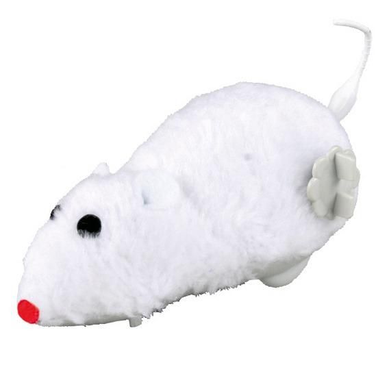 Игрушка для кошек Trixie Мышь заводная плюш