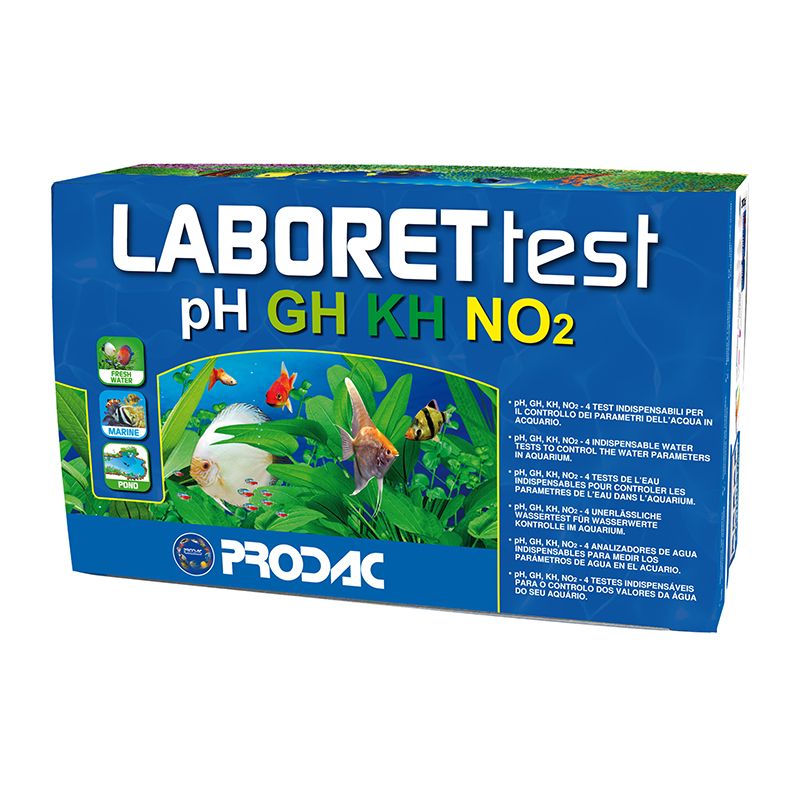 Набор тестов для проверки воды в аквариуме Prodac Prodactest Laboret 4 test 