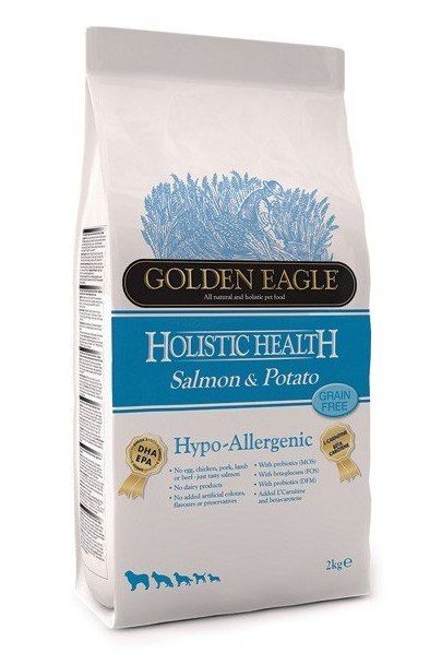 Сухой корм для собак Golden Eagle Hypo-allergenic Sensitive Salmon&Potato Adult 