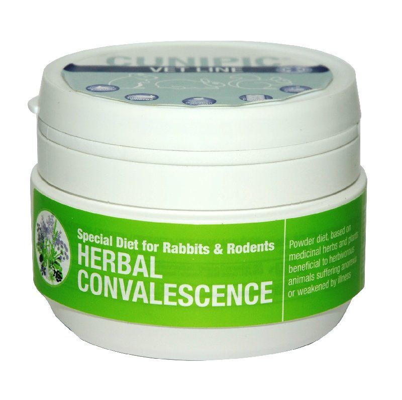 Травяная смесь для грызунов CUNIPIC Vet Line Herbal Convalescance Extra Fine 125 г.