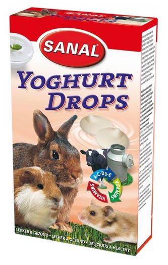 Лакомство для грызунов Sanal йогурт 45 г.