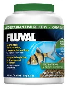 Корм для травоядных рыб Fluval гранулы