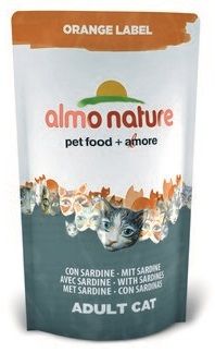 Сухой корм для кошек Almo Nature Orange Label Cat Sardines