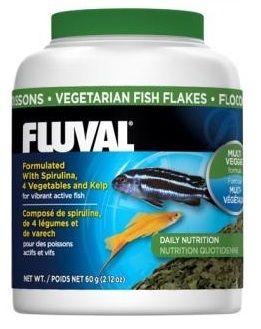 Корм для травоядных рыб Fluval хлопья