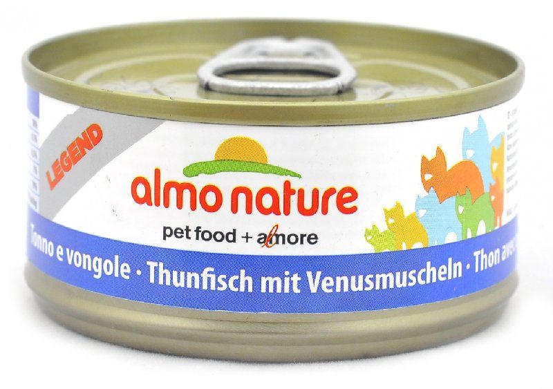 Консервы для кошек Almo Nature Legend Adult Cat Tuna&Clams 0,07 кг.