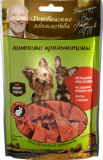 Ломтики крольчатины для собак Деревенские лакомства мини 0,06 кг.